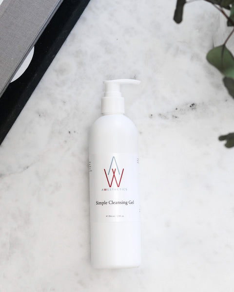 awesthetics simple cleansing gel