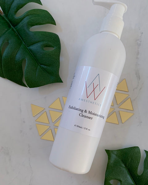 Awesthetics Exfoliating Moisturizing Cleanser